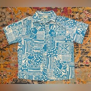 All Hours Hawaiian Floral Button Vacation Shirt